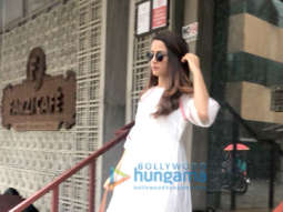 Surveen Chawla spotted at Farzi Cafe