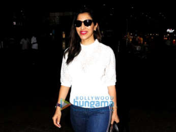 Sushant Singh Rajput and Sophie Choudry and others snapped at the airport