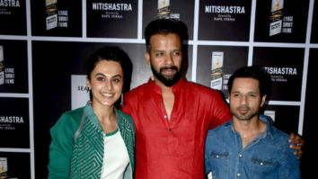 Taapsee Pannu and Vicky Arora grace the screening of Kapil Verma’s short film ‘Nitishastra’