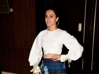 Taapsee Pannu snapped promoting her film Soorma