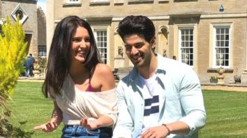 This picture of Isabelle Kaif and Sooraj Pancholi sharing a hearty laugh on the sets of Time To Dance is a GLIMPSE of their adorable chemistry!