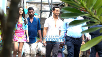 Tiger Shroff, Tara Sutaria and Ananya Pandey spotted on location shooting ‘Student Of The Year 2’