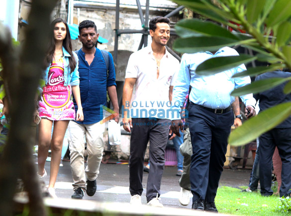 Tiger Shroff, Tara Sutaria and Ananya Pandey spotted on location shooting ‘Student Of The Year 2’