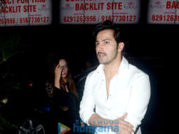 Varun Dhawan and Natasha Dalal snapped at Koko in Lower Parel