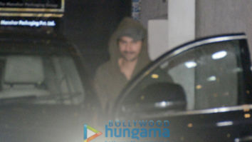 Varun Dhawan snapped post gym session