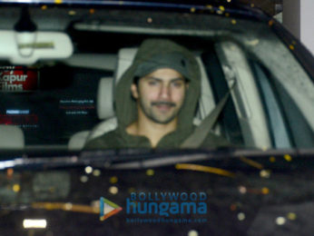 Varun Dhawan snapped post gym session