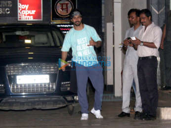 Varun Dhawan spotted outside his gym