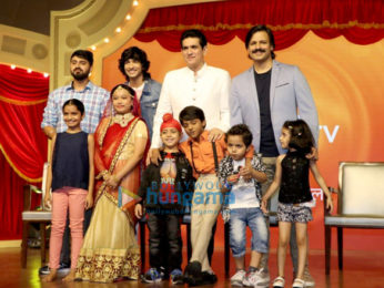 Vivek Oberoi and Omung Kumar snapped at Zee TV India's Best Dramebaaz press conference