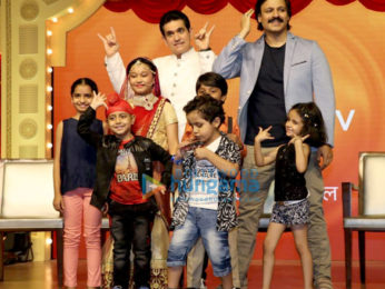Vivek Oberoi and Omung Kumar snapped at Zee TV India's Best Dramebaaz press conference