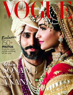 Sonam Kapoor Ahuja On The Cover Of Vogue