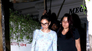 Aditi Rao Hydari and Huma Qureshi spotted at Srishti Arya’s home in Juhu