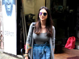 Aditi Rao Hydari snapped at a salon