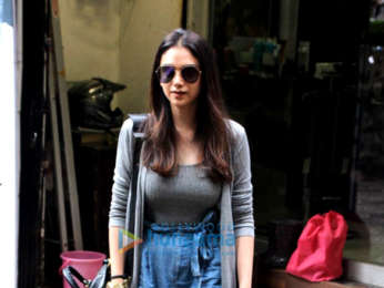 Aditi Rao Hydari snapped at a salon