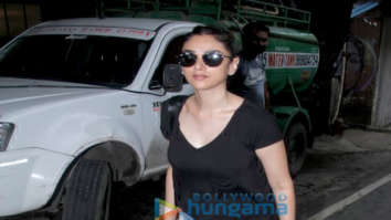 Aditi Rao Hydari snapped at Pali Village Cafe in Bandra