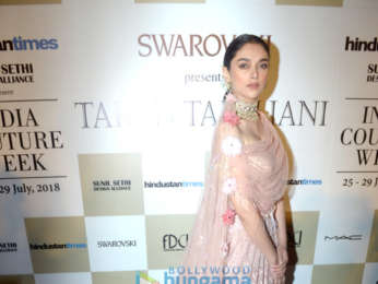 Aditi Rao Hydari walks the ramp for Tarun Tahiliani at India Couture Week 2018
