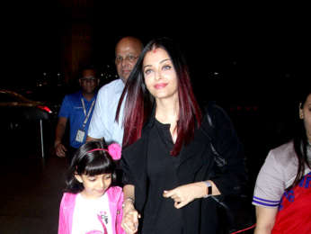 Aishwarya Rai Bachchan and Jackky Bhagnani snapped at the airport