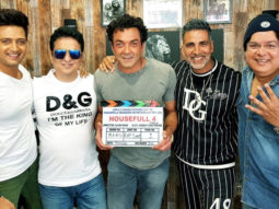 Akshay Kumar, Bobby Deol and Riteish Deshmukh ready to tickle your funny bones; begin shooting for Housefull 4
