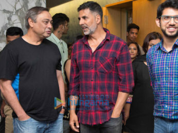 Akshay Kumar hosted a special screening of Marathi film 'Chumbak' at Yashraj Film Studio