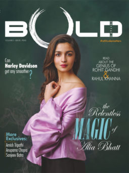 Alia Bhatt On The Cover Of Bold Magazine