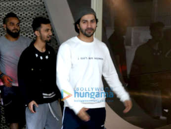 Alia Bhatt and Varun Dhawan snapped post dance practice