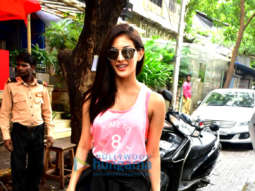 Amyra Dastur snapped at a cafe in Bandra