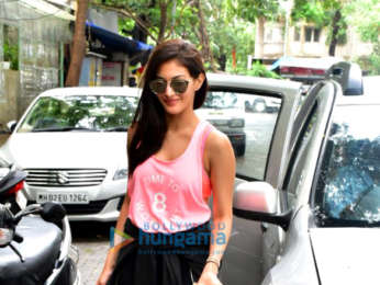 Amyra Dastur spotted at a cafe in Bandra