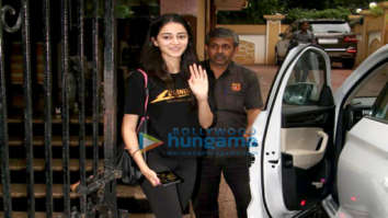 Ananya Pandey snapped in Bandra