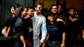 Anil Kapoor spotted at Suzette Creperie & Cafe in Bandra