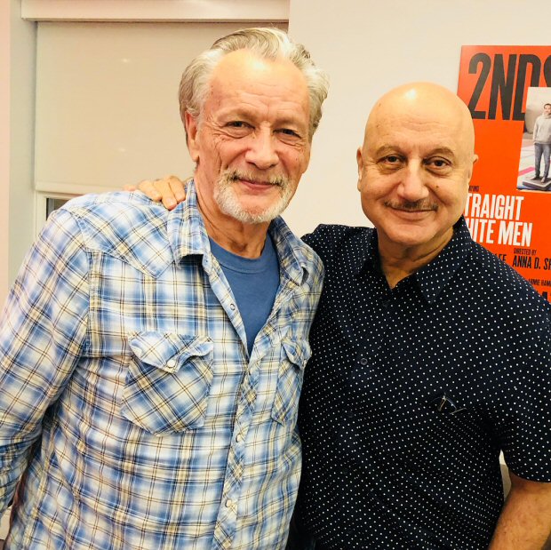 Anupam Kher meets Armie Hammer, Josh Charles, Paul Schneider and Stephan Payne in New York Anupam Kher meets Armie Hammer, Josh Charles, Paul Schneider and Stephan Payne in New York