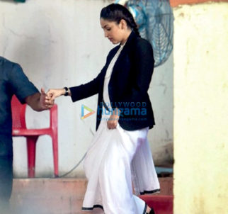 On The Sets Of The Movie Batti Gul Meter Chalu