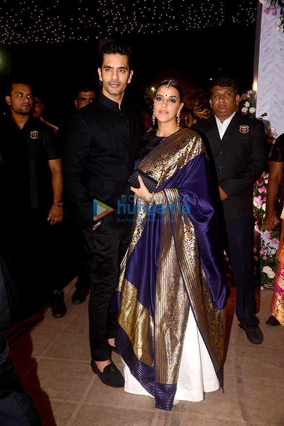 celebs attend poorna patel and namit sonis wedding reception1 5