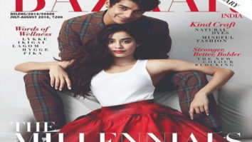 Millennials Janhvi Kapoor and Ishaan Khatter are raring to take on the WORLD as cover stars for Harper’s Bazaar this month!