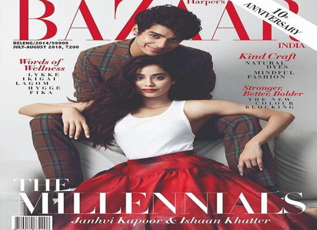 Millennials Janhvi Kapoor and Ishaan Khatter are raring to take on the WORLD as cover stars for Harper’s Bazaar this month!