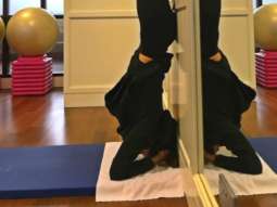 Deepika Padukone aces the headstand with such an ease giving major workout goals