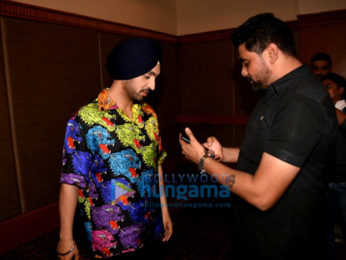 Diljit Dosanjh snapped during Soorma promotions