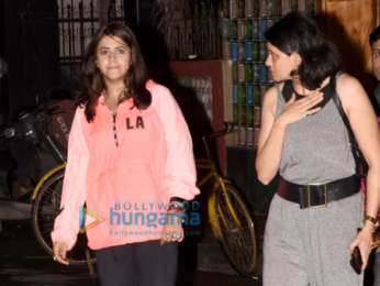Ekta Kapoor spotted at Silver Beach Cafe in Lokhandwala