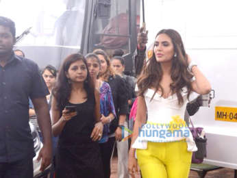 Esha Gupta snapped at Film City