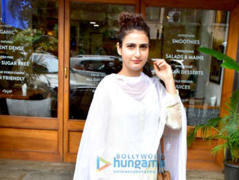 Fatima Sana Shaikh snapped at Sequel in Bandra