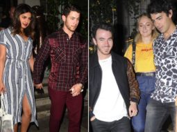 Priyanka Chopra kick-starts early birthday celebrations with beau Nick Jonas in London; Joe Jonas, Sophie Turner and Kevin Jonas join the dinner party
