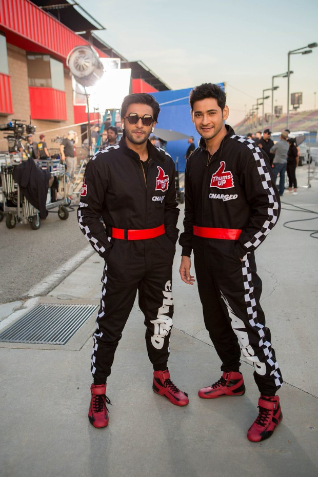 Wohoo! Bollywood superstar Ranveer Singh and South superstar Mahesh Babu SHOOT TOGETHER and they look as charming as ever! Wohoo! Bollywood superstar Ranveer Singh and South superstar Mahesh Babu SHOOT TOGETHER and they look as charming as ever!