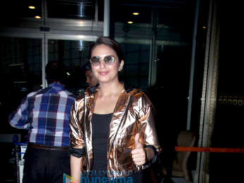 Huma Qureshi and Saqib Saleem snapped at the airport