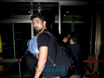 Huma Qureshi and Saqib Saleem snapped at the airport