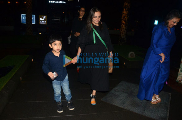 imran khan snapped with family at yauatcha in bkc 2
