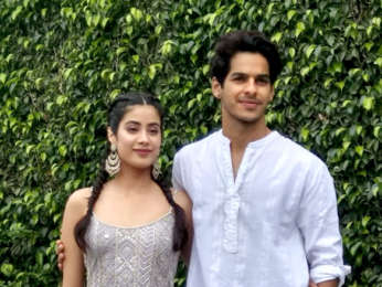 Ishaan Khatter and Janhvi Kapoor promote 'Dhadak' in Chandigarh