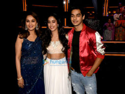 Ishaan Khatter and Janhvi Kapoor snapped on the set of Dance Deewane