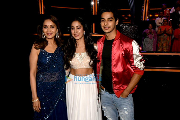 ishaan khatter and janhvi kapoor snapped on the set of dance deewane 3