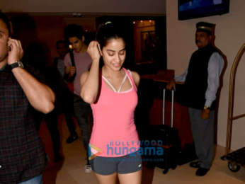 Ishaan Khatter and Janhvi Kapoor snapped promoting Dhadak in Mumbai