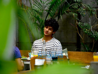 Ishaan Khatter snapped at the Kitchen Garden in Bandra