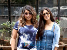 Ishita Dutta and Tanushree Dutta snapped at Indigo in Juhu