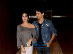 Janhvi Kapoor and Ishaan Khatter snapped during Dhadak promotions